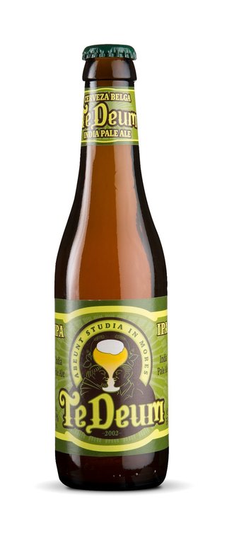 Te Deum IPA, Cerveza belga, estilo Indian Pale Ale. Brouwerij The Musketeers. 5.9º y 0,33L - Maitre y Sommelier