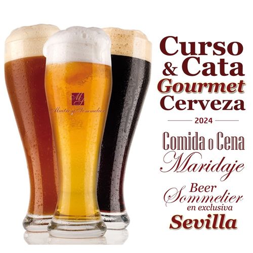 Curso de Cata de Cervezas en Sevilla con Comida o Cena Maridaje y Sommelier en exclusiva
